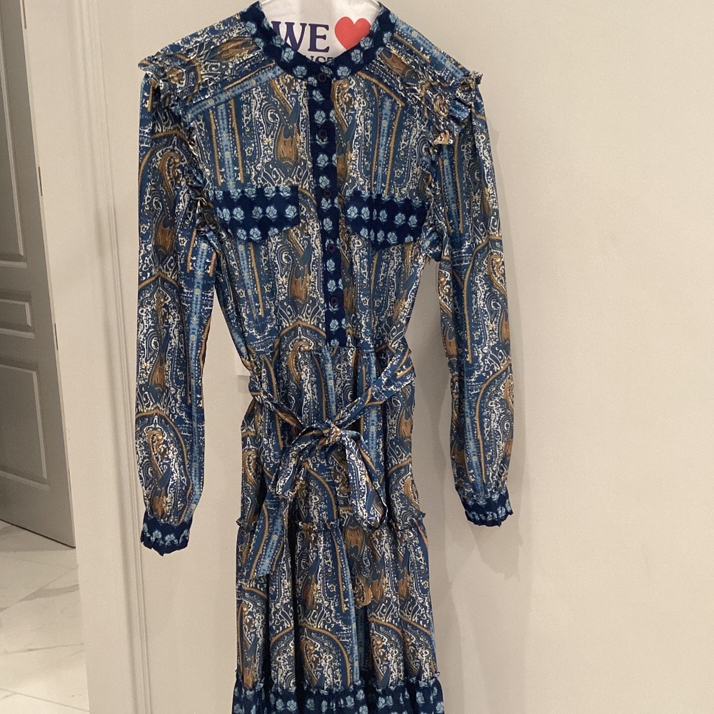 Blue Dress Medium QPZM